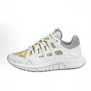 <span class=keywords><strong>Sneakers</strong></span> Sportive da <span class=keywords><strong>Uomo</strong></span> di Lusso Firmate Versace di Alta Qualità in Vera <span class=keywords><strong>Pelle</strong></span> Traspiranti con Lacci per Camminata con Rialzo - Product Image 1