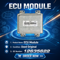 Módulo de Control del Motor Original Usado (ECU) 12635622 12607296, Unidad de Computación del Motor OEM, Reemplazo para Unidad de Control del Motor GM