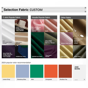 T-shirt en coton lourd 305G pour homme, printemps-été 2025, tendance, décontracté, manches courtes, couleur unie, coupe ample pour adolescents - Product Image 6