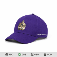 Gorra de Béisbol Estilo Vintage de Diseñador, con Corona Dorada Kelly y Escudo Bordado, de Algodón Twill de Primera Calidad, Moda Urbana, Protección Solar