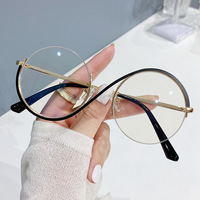 2024 nouveau Design cadre optique lunettes d'ordinateur rondes anti lumière bleue dernière conception de cadre optique lunettes montures de lunettes