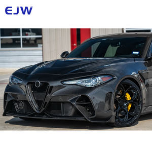 Disponible para parachoques delantero de fibra de carbono verdadero DE 2016 + Alpha Romeo Giulia GTAM y guardabarros de fibra de carbono Nueva condición - Product Image 4