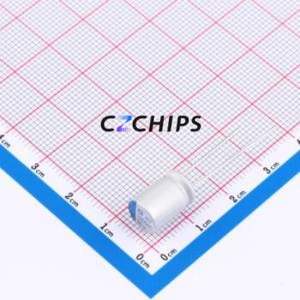 ตัวเก็บประจุแบบแข็ง PBC016M102F120RR1B แบบ Through Hole (THT), ขนาด D8xL12 มม. 1000uF 20% 16V 4.1A 100kHz - Product Image 1