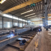 Grue à poutre électromagnétique rotative de type LC de 40 tonnes avec commande PLC et moteur, hauteur de levage de 16 m