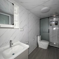 Maison conteneur modulaire préfabriquée en acier, pliable et extensible, de 2, 3 ou 4 chambres, moderne, mobile, de 20, 30 ou 40 pieds