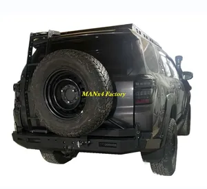 Bumper belakang baja Off-Road Manx4 untuk Toyota 4 Runner