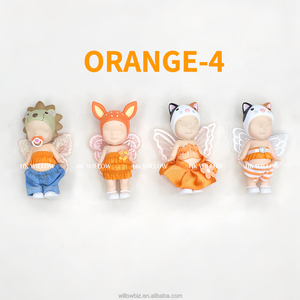 Nouvelles tenues colorées en 4 ensembles pour Sony Angel : T-shirt, robe, short et divers accessoires pour poupées – 60 pièces, livraison gratuite - Product Image 2