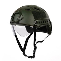 CASQUE DE QUALITÉ RAPIDE PJ AVEC VISIÈRE DE PROTECTION