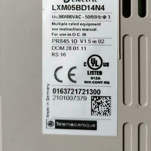 LXM05BD14N4 1.4 กิโลวัตต์ Lexium 05 Drive มือสอง สภาพดี LXM05BD14N4 LXM05BD14N4 1.4 กิโลวัตต์ Lexium 05 Drive มือสอง สภาพดี - Product Image 3