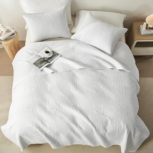 Set di biancheria da letto <span class=keywords><strong>trapunta</strong></span> in <span class=keywords><strong>cotone</strong></span> di lusso doppio/gemello/regina/King Size estate grande coperta <span class=keywords><strong>trapunta</strong></span> - Product Image 2