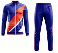 Veste de football personnalisée par le fabricant, impression par sublimation, vêtements d'entraînement, processus d'impression multiples, survêtement d'équipe de football de club