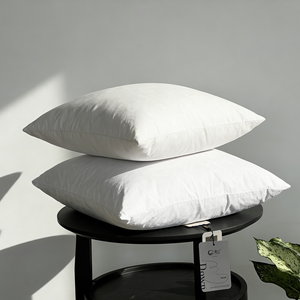 <span class=keywords><strong>Coussin</strong></span> décoratif luxueux en coton moelleux avec rembourrage en plumes de canard, anti-bactérien et anti-statique, <span class=keywords><strong>50x50</strong></span>, blanc, carré - Product Image 5