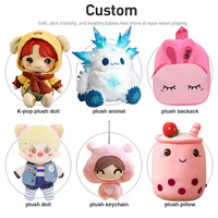 Peluches douces personnalisées cheval en peluche assis marron avec sac de bonbons Animal en peluche réaliste cheval bébé jouet