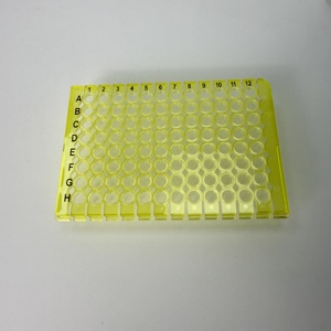 <span class=keywords><strong>Plaque</strong></span> PCR détachable 0,1 mL 0,2 mL avec microplaques à 96 puits et tubes transparents - Product Image 4