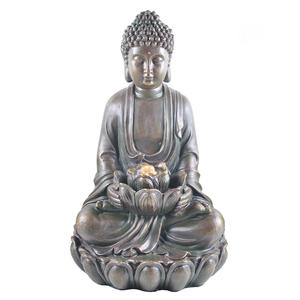बुद्ध प्रतिमा डिजाइन राल पानी के फव्वारे के लिए घर तालिका के शीर्ष - Product Image 5