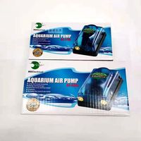 Pompe à oxygène RS RS-310 RS-410 BS-310/410 Pompe à oxygène pour aquarium Pompe à oxygène transparente Aération pour aquarium Petite pompe à aération