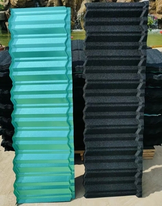 Tejas Metálicas con Recubrimiento de Piedra, Modernas, Duraderas, con Acabado Liso, Anticorrosivas, con Solución de Eficiencia Energética para Viviendas - Product Image 2