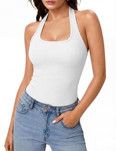 Polka Dot Spaghetti Strap Cami | Women's Slim Fit Sleeveless Tank <b>Top</b> - Product Image 3