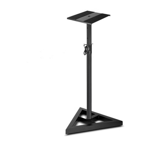 Soporte de <span class=keywords><strong>altavoz</strong></span> de monitor de estudio profesional Base de trípode ajustable <span class=keywords><strong>con</strong></span> acero triangular para uso doméstico - Product Image 6
