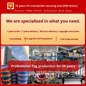 Bandiera dell'atmosfera della Coppa del Mondo di calcio 2026 USA Canada Messico in tessuto pressofuso all'ingrosso, decorazioni e regali per i tifosi - Product Image 2