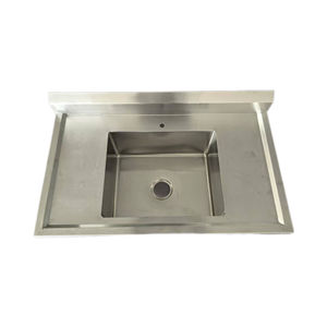 Fregadero de cocina de acero inoxidable VICTORY 201, equipo comercial de catering inoxidable para hoteles y restaurantes - Product Image 4