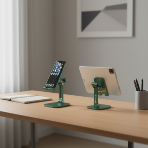 Support de téléphone et tablette Apex, support de bureau réglable en métal pour appareils mobiles - Product Image 2