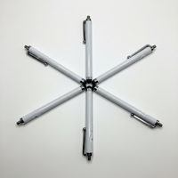 Stylet capacitif personnalisé avec logo pour tablette et téléphone, écran tactile, stylet tactile en métal portable pour le bureau, cadeaux d'affaires en gros