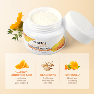 Crema Facial <span class=keywords><strong>de</strong></span> Niacinamida y Caléndula <span class=keywords><strong>de</strong></span> Marca Privada, Eliminador <span class=keywords><strong>de</strong></span> Manchas Oscuras, Aclarante, Hidratante y Blanqueadora - Product Image 2