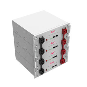 Batterie de stockage LiFePO4 SUNPLUS 5,12 kWh, protection IP65, compatible réseau hybride, conception empilable, BMS intelligent, usage domestique 5-10 kW - Product Image 2