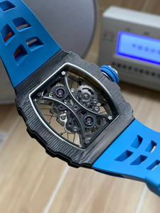 Orologio Meccanico Automatico di Lusso Stile Designer 5301 con Tourbillon in Fibra di Carbonio NTPT per Uomo - Product Image 5