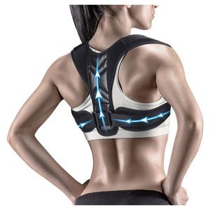 Professional Breathable <b>Back</b> <b>Brace</b> Lumbar <b>Back</b> Support Belt Straightener Posture Corrector for Women Men - Product Image 1
