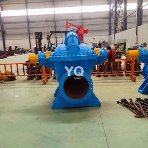 Large Flow Horizontal Farm Agricultural Irrigation Centrifugal Double <b>Suction</b> Water <b>Pump</b> - Product Image 5