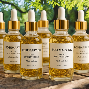 Organic Rosemary Castor Jojoba Infused Herbal <strong>Dry</strong> <strong>Scalp</strong> Strengthening <strong>Oil</strong> Hair-Loss Prevention Nourishing Growth <strong>Treatment</strong> - Product Image 4
