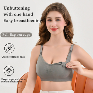 <span class=keywords><strong>Soutien</strong></span>-<span class=keywords><strong>gorge</strong></span> de sport sans couture personnalisé pour femmes enceintes qui allaitent <span class=keywords><strong>soutien</strong></span>-<span class=keywords><strong>gorge</strong></span> à motif solide <span class=keywords><strong>soutien</strong></span>-<span class=keywords><strong>gorge</strong></span> push-up pour femmes grande <span class=keywords><strong>taille</strong></span> - Product Image 2