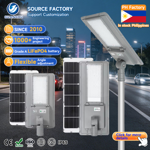 Lámpara Solar LED para Exteriores, Impermeable IP65, de Aluminio, SMD Integrado, 100w 200w 300w 500w, Todo en Uno, la Más Popular - Product Image 1