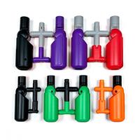 Poignée ergonomique à injection bicolore, couleur personnalisable disponible, prise en charge OEM et ODM, poignée en plastique injecté
