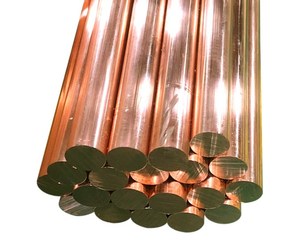 Barre de <span class=keywords><strong>cuivre</strong></span> pur 99.99% de haute qualité carrée C12200 C11000 lumineux 5mm 8mm diamètre de 1/2 pouces pour le soudage de l'électricité inclus - Product Image 5