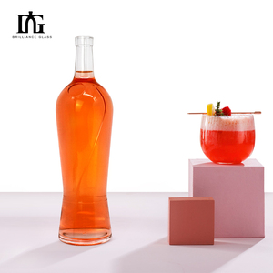 Vente directe d'usine, bouteille de <span class=keywords><strong>vodka</strong></span> neuve de 700 ml avec bouchon en liège, bouteille en verre pour tequila et <span class=keywords><strong>vodka</strong></span> - Product Image 6