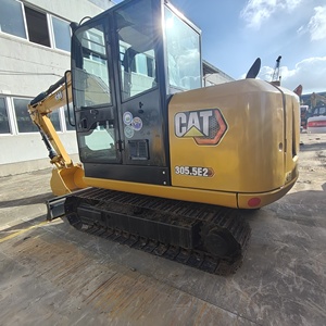 รถขุดขนาดเล็ก CAT 305.5E2 น้ำหนัก 5.5 ตัน พร้อมบุ้งกี๋ขุดขนาด 0.22 ลูกบาศก์เมตร รถขุดตีนตะขาบมือสอง - Product Image 1