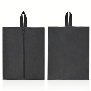 OEM Dustproof Moisture Travel Shoe Bag Reusable Non-Woven Fabric Shopping Tote Bag Washable Zipper Boot Storage for Daily Use - Product Image 2