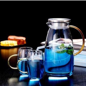 Best Selling Enamel Coffee High Quality Afternoon Teacup Household <b>Kettle</b> <b>Water</b> Cup Glass Teapot Set - Product Image 1