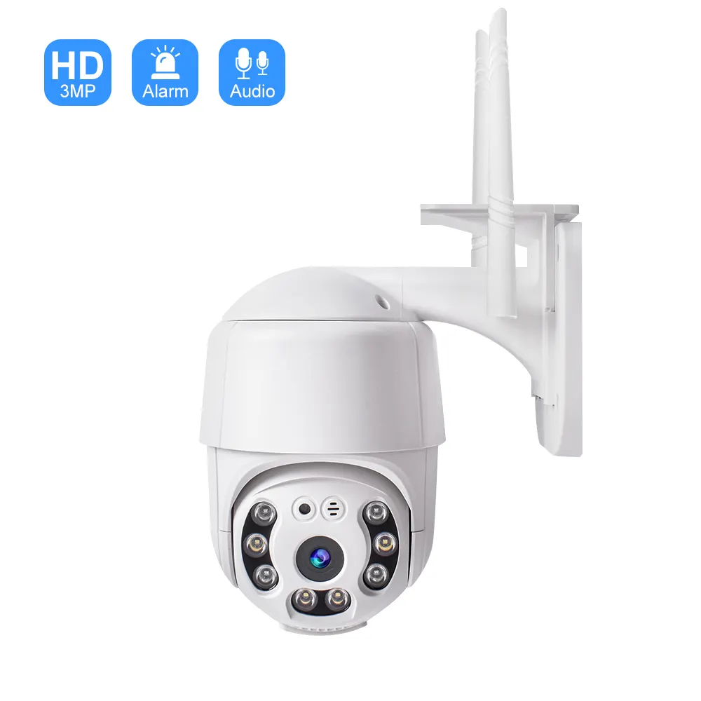 YIIOT New Design Emergency Protection Alarm For Bank Video Survei Ip Mumerique PTZ Type Rotationalle High Speed Camera