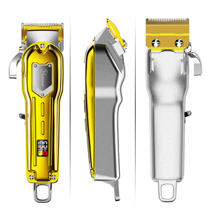 <span class=keywords><strong>Hatteker</strong></span> — tondeuse à cheveux professionnelle, rasoir Rechargeable tout en métal, coupe-cheveux - Product Image 3