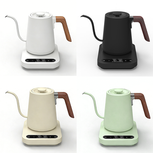 Bouilloire électrique intelligente 800 ml en acier inoxydable 304, bouilloire à thé et café à col de cygne avec contrôle de la température - Product Image 6