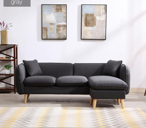 Canapé Chesterfield en velours pour salon avec tabouret, fourni par une usine de meubles, à prix avantageux - Product Image 2