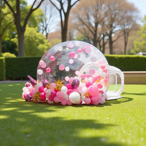 Carpa Domo Inflable |   Tienda de Campañ<span class=keywords><strong>a</strong></span> Impermeable de PVC Transparente para Exteriores, Tamaño Personalizable, Inflado con Alimentación USB/DC - Product Image 3