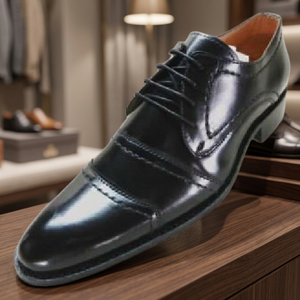 <b>Indian</b> Manufacturer Supplier's Natural Pure Leather <b>Men's</b> Oxfords <b>Shoes</b> Square Toe Box Waterproof Autumn Season Wholesale Prices - Product Image 3
