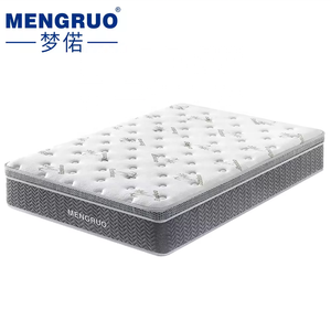 Hotel muebles modernos diseños King Queen doble tamaño completo colchón de bobina de bolsillo de espuma viscoelástica colchón ortopédico personalizado - Product Image 1