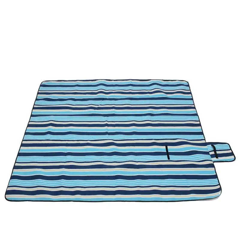 Couverture de pique-nique de taille de logo personnalisé imperméable à l'eau extra large pliable parc d'été randonnée Camping couverture couverture extérieure tapis de plage