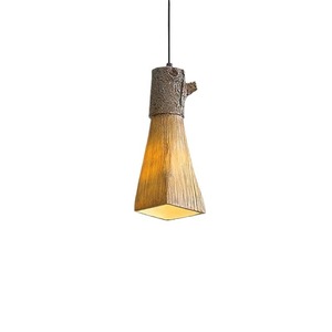 Lámpara de Tronco de Árbol Simulado de Estilo Retro, Iluminación Artística Creativa para Invitados - Product Image 1